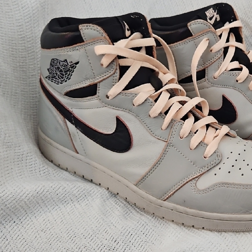 Nike Dunk Sneakers in Gray and Black